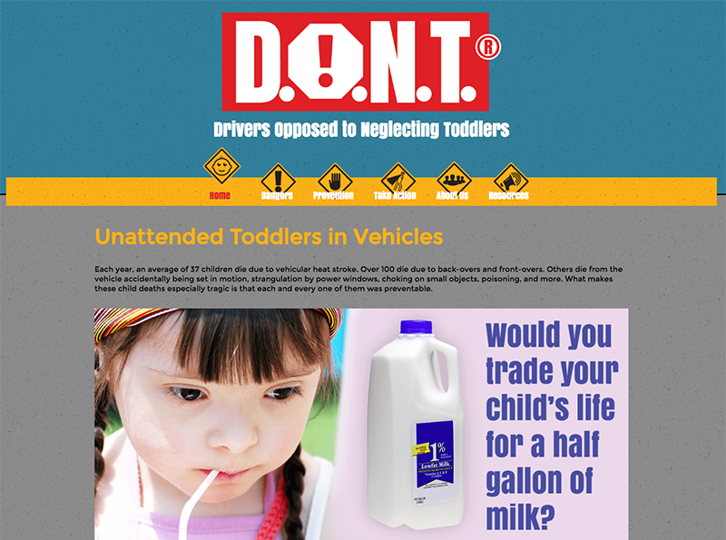 drivers opposed to neglecting toddlers modal view for desktop